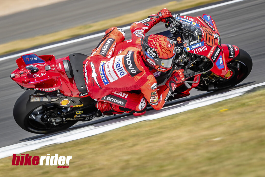 MotoGP Rd7 Silverstone Sun MotoGP Race-Marc Marquez action Ducati 