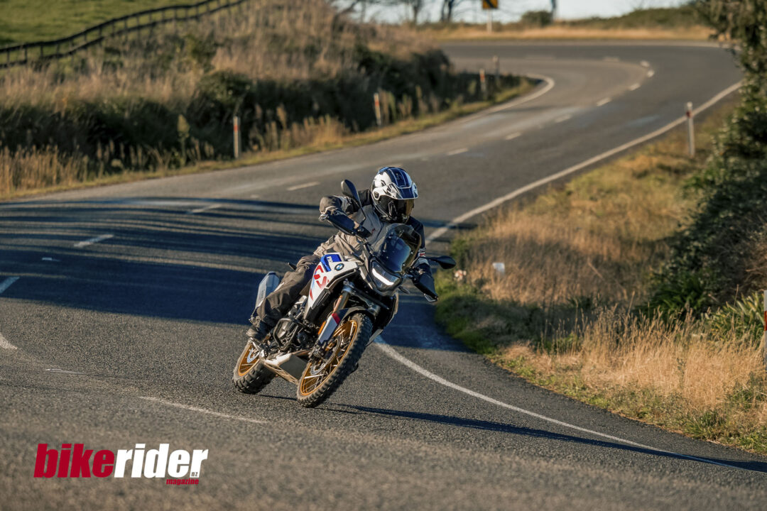BMW F 900 GS review NZ action road