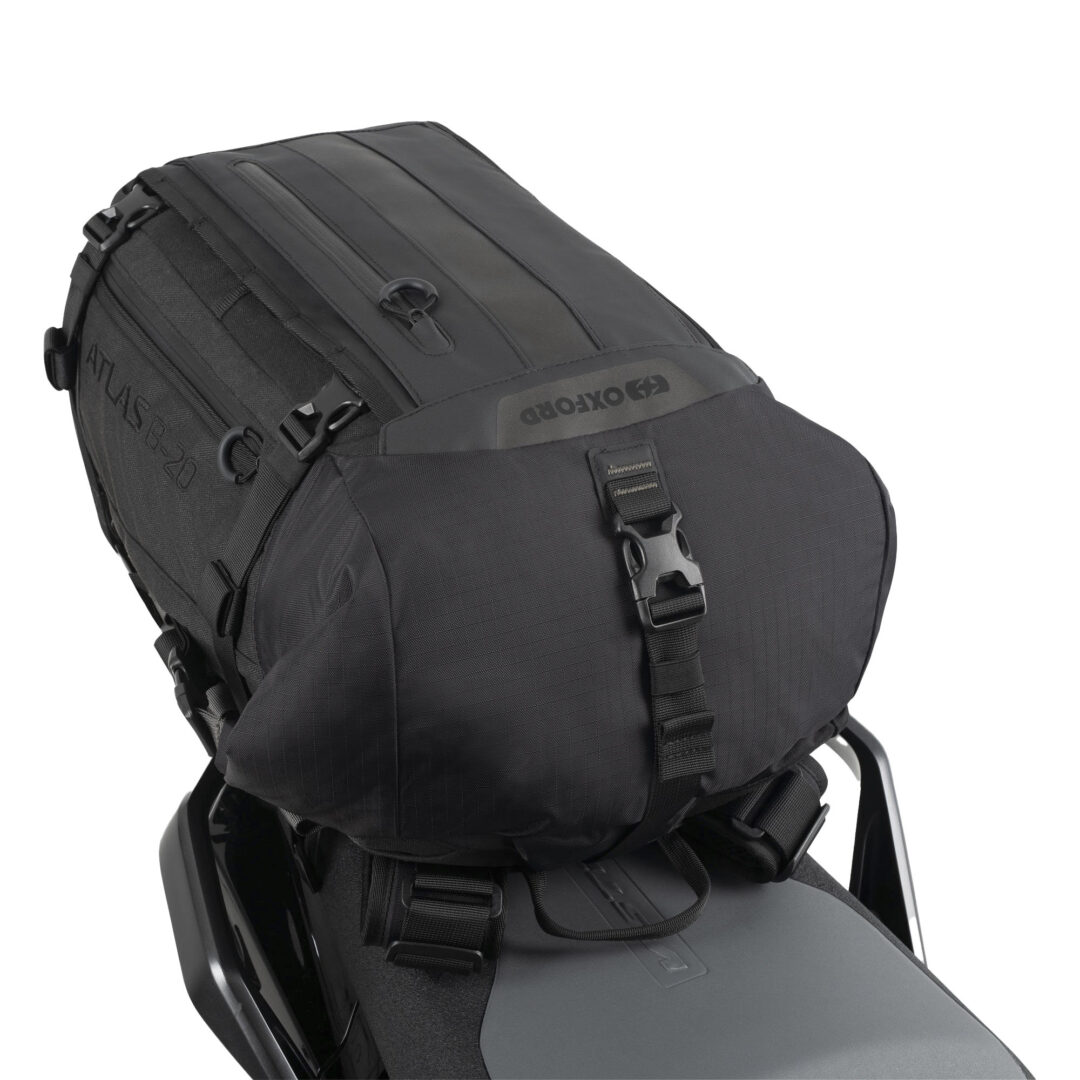 Oxford-Atlas-B20, The best motorcycle backpack also a tailpack