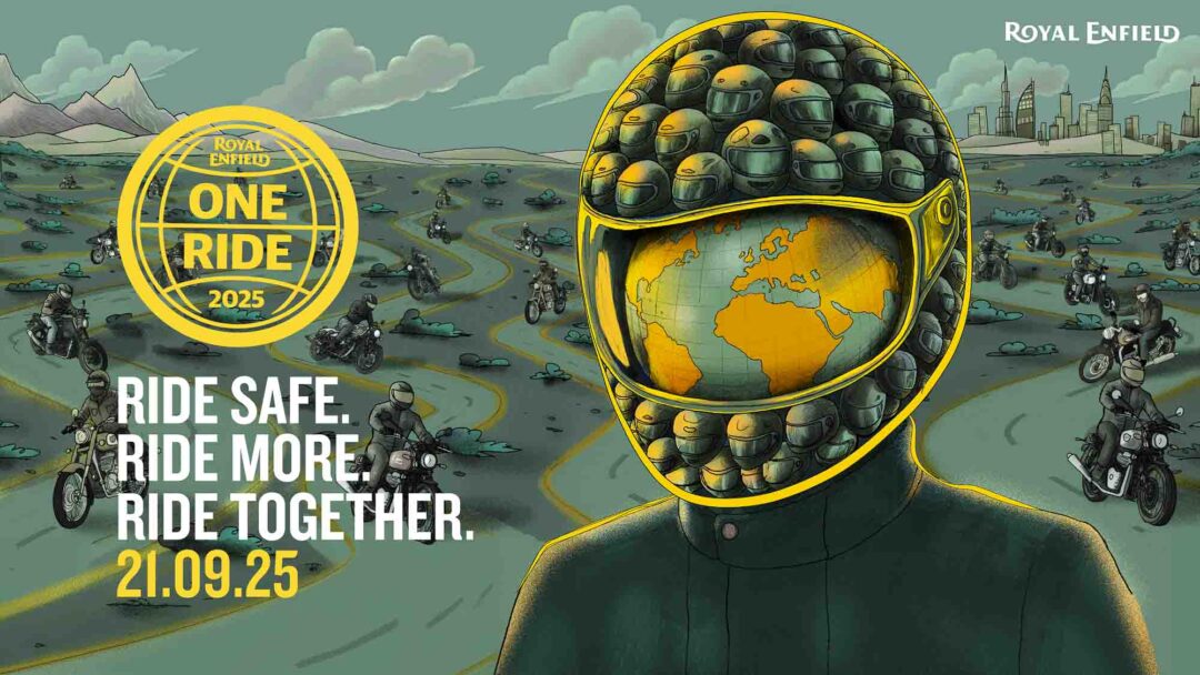 Royal Enfield One Ride 2025 banner
