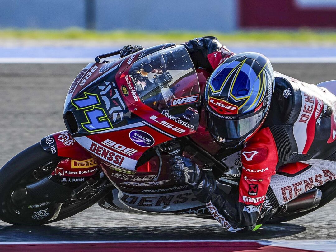 Cormac Buchanan NZ Moto3 racer Misano