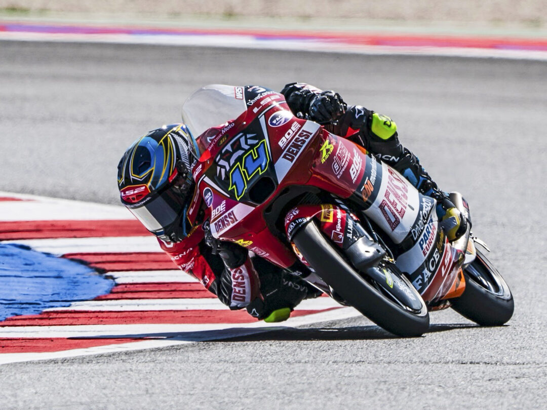 Cormac Buchanan NZ Moto3 racer Misano
