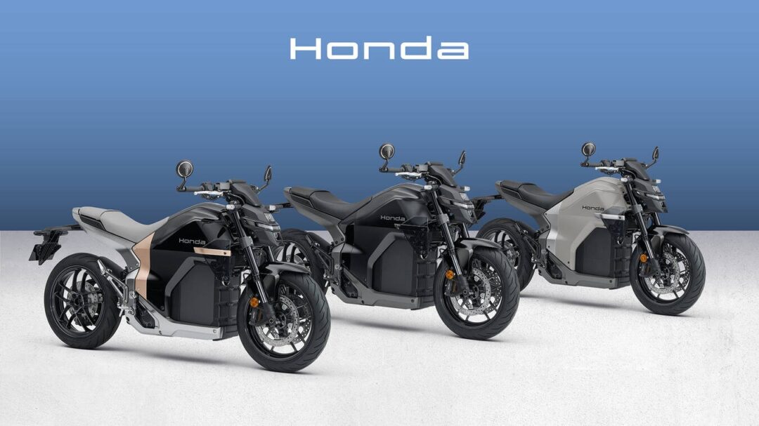 Honda WN7 EV electric motorcycle all colours