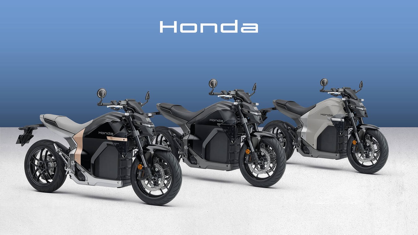 Honda WN7 EV electric motorcycle all colours