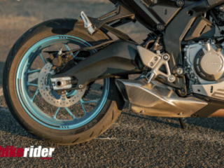 CFMoto 675SR-S review swingarm