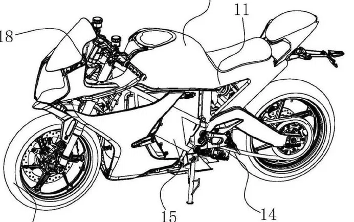 CFMoto electric sportsbike
