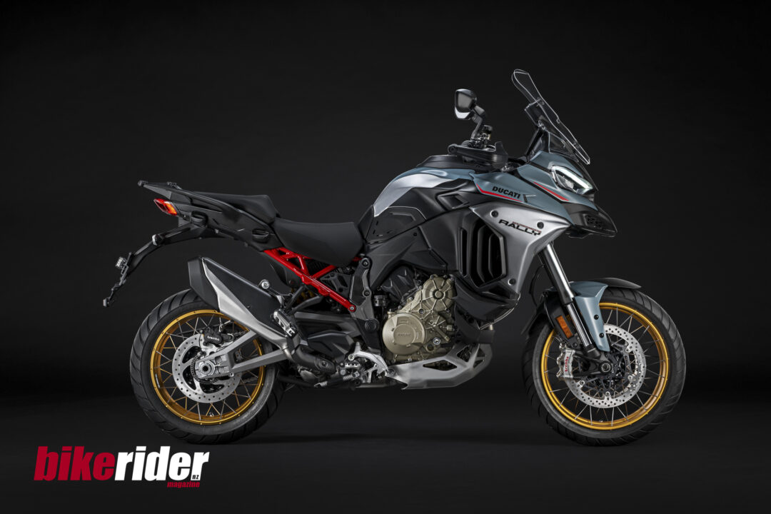 2026 Ducati Multistrada V4 Rally green static