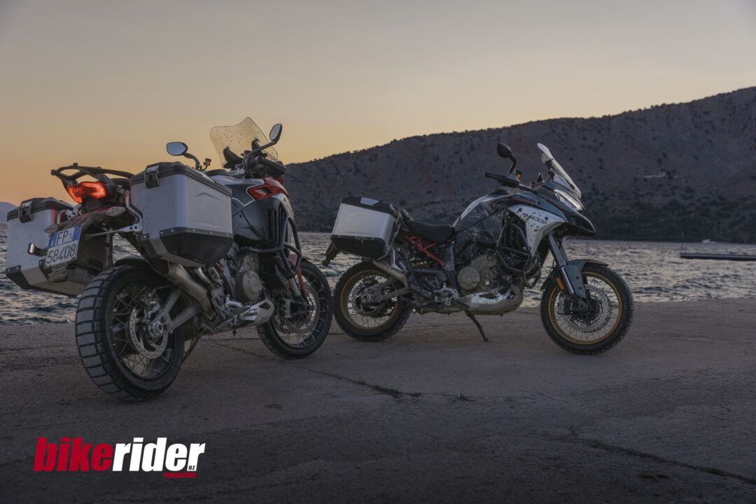 2026 Ducati Multistrada V4 Rally red and green static