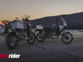 2026 Ducati Multistrada V4 Rally red and green static