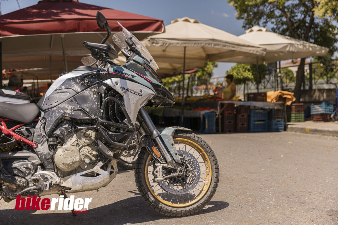 2026 Ducati Multistrada V4 Rally red and green static
