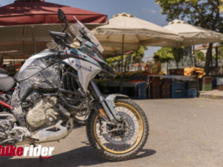 2026 Ducati Multistrada V4 Rally red and green static