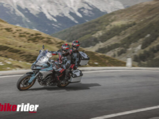 2026 Ducati Multistrada V4 Rally red and green action