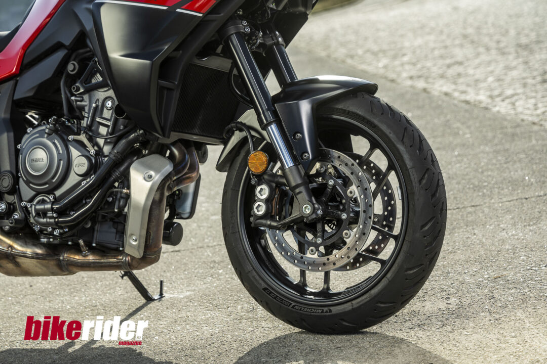 2026 Yamaha Tracer 7 review front brakes