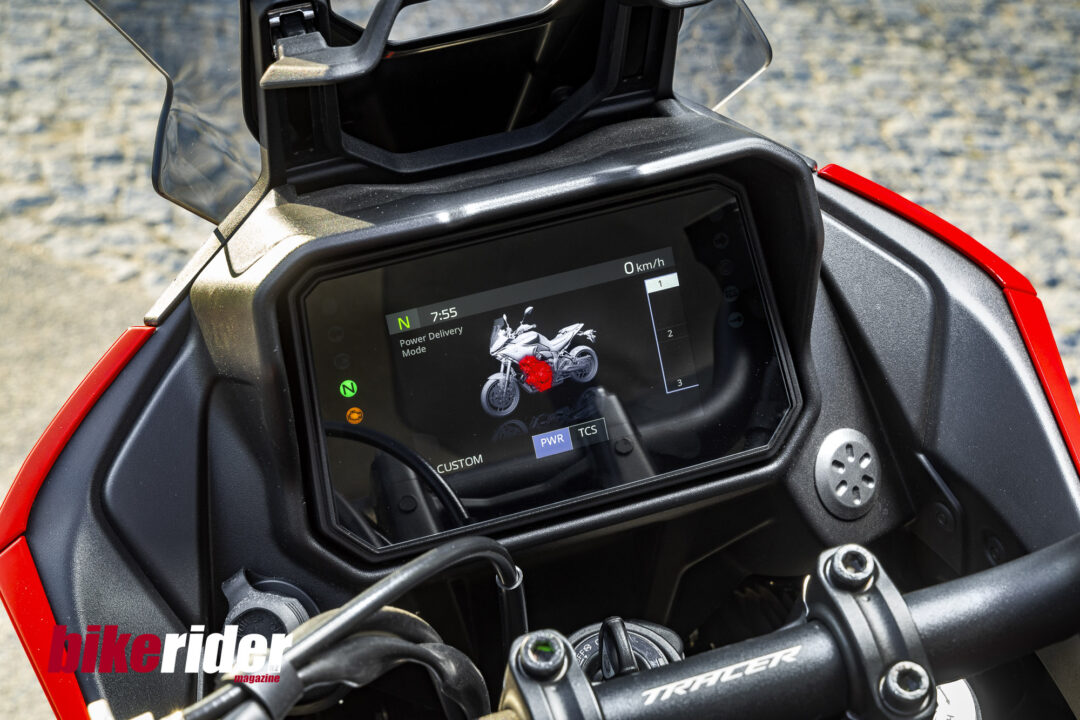 2026 Yamaha Tracer 7 review electronics