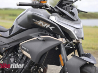 CFMoto 800NK Advanced review styling