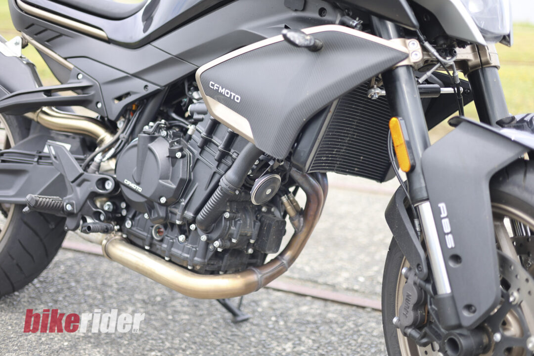 CFMoto 800NK Advanced review engine