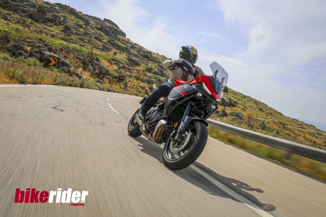 2026 Yamaha Tracer 7 review action road