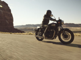 2026 Triumph T100 action