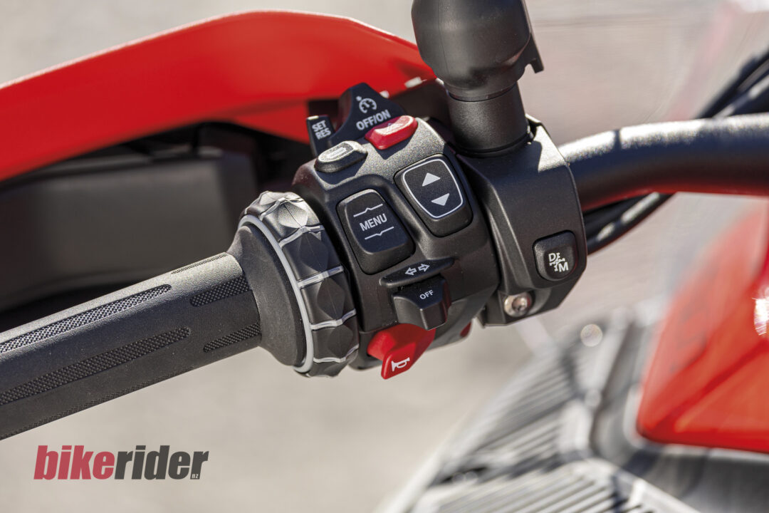 2025 BMW R1300GSA review NZ adventure motorcycle controls