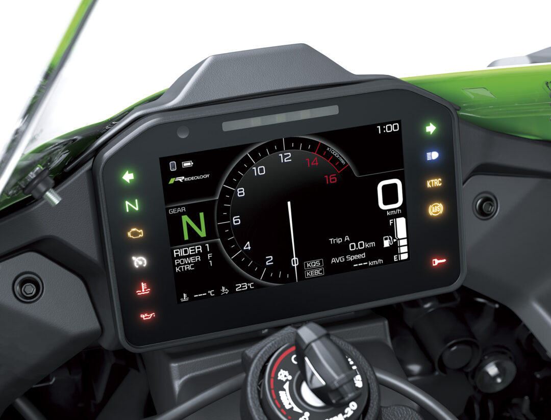2026 Kawasaki Ninja ZX-10R & ZX-10RR TFT dash