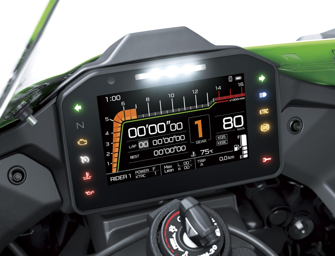 2026 Kawasaki Ninja ZX-10R & ZX-10RR TFT dash