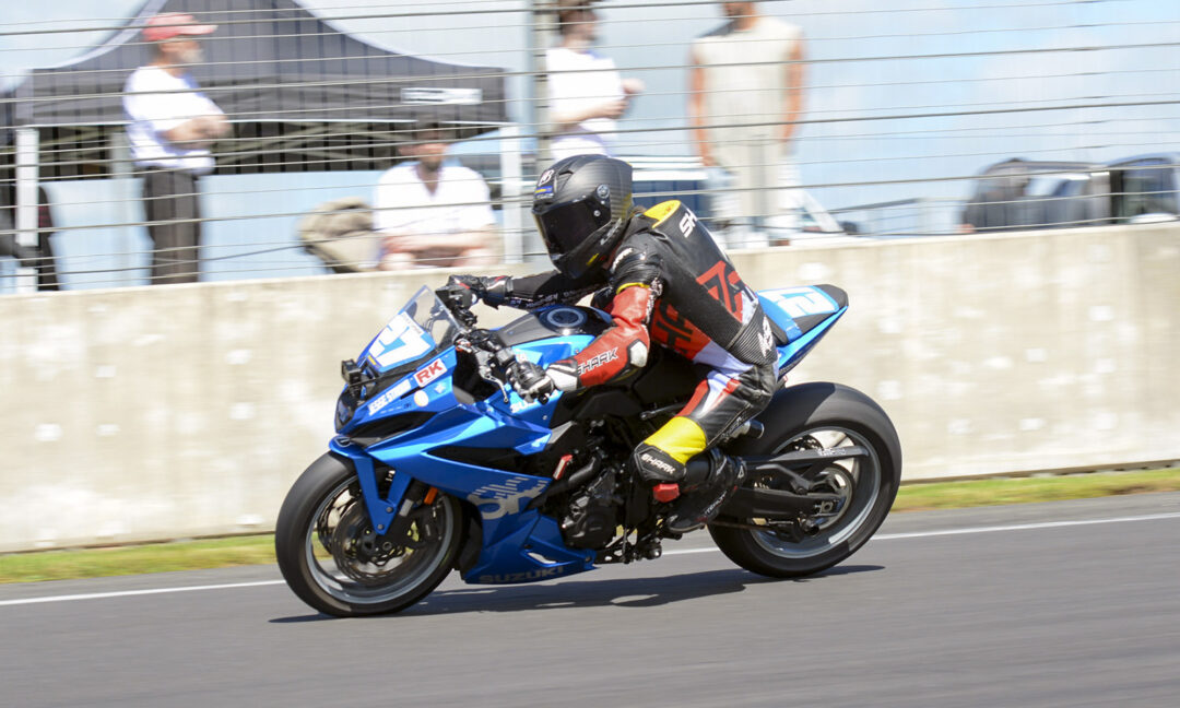Auckland Motorcycle Club AMCC And 3 Hampton Downs Jessie Stroud Suzuki GSX8R