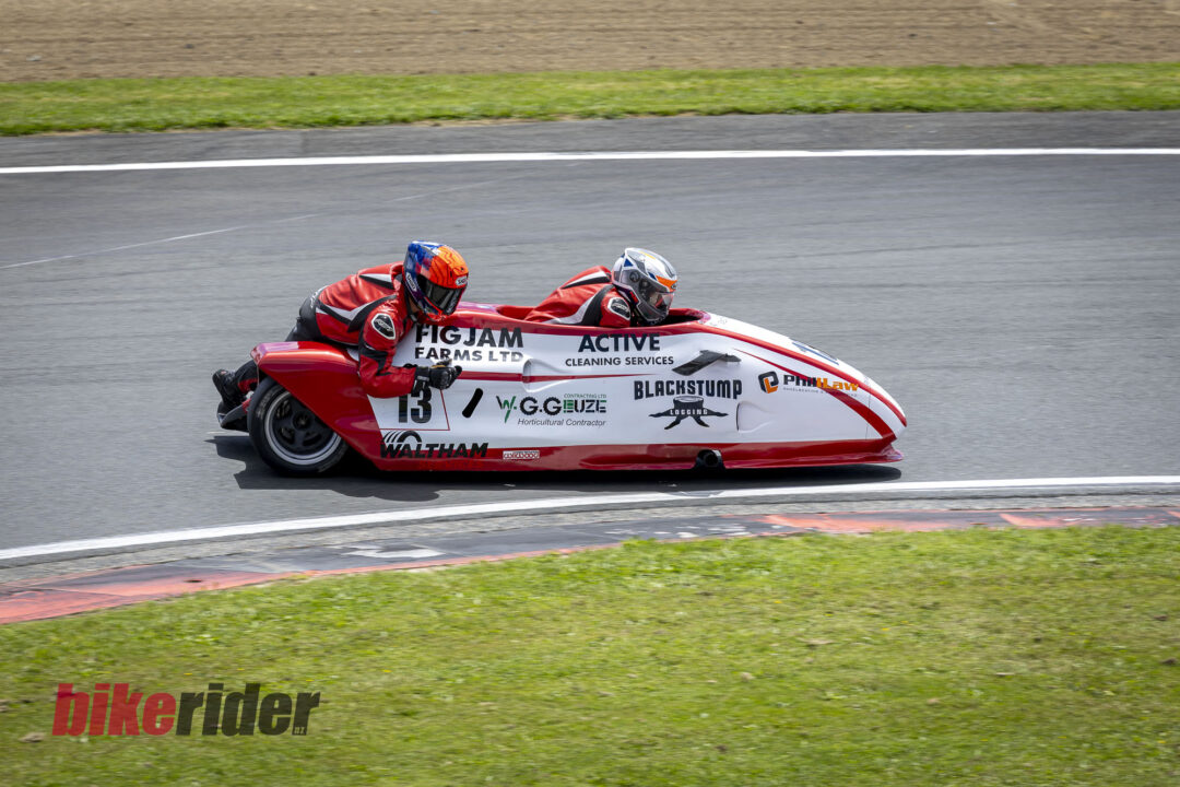 Auckland Motorcycle Club AMCC And 3 Hampton Downs sidecar Phillip Law & Angus Ravenwood