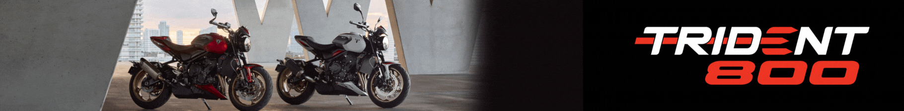 Triumph Trident 800 advert NZ