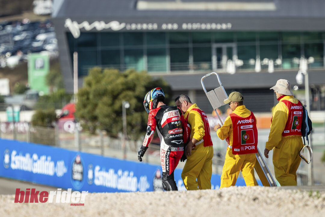 Cormac Buchanan Moto 3 crash Portugal