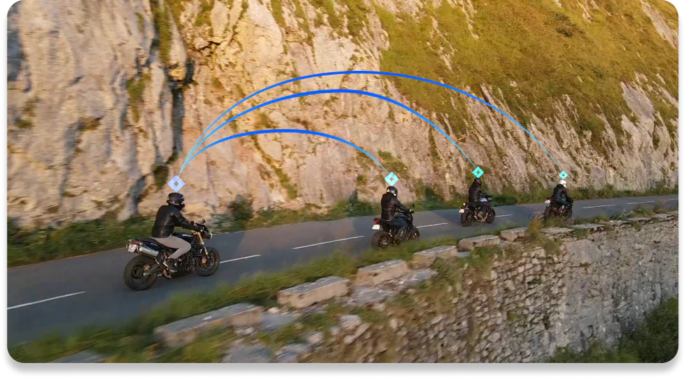 Shoei Heads Up Display augmented reality helmet visor, eyelights intercom