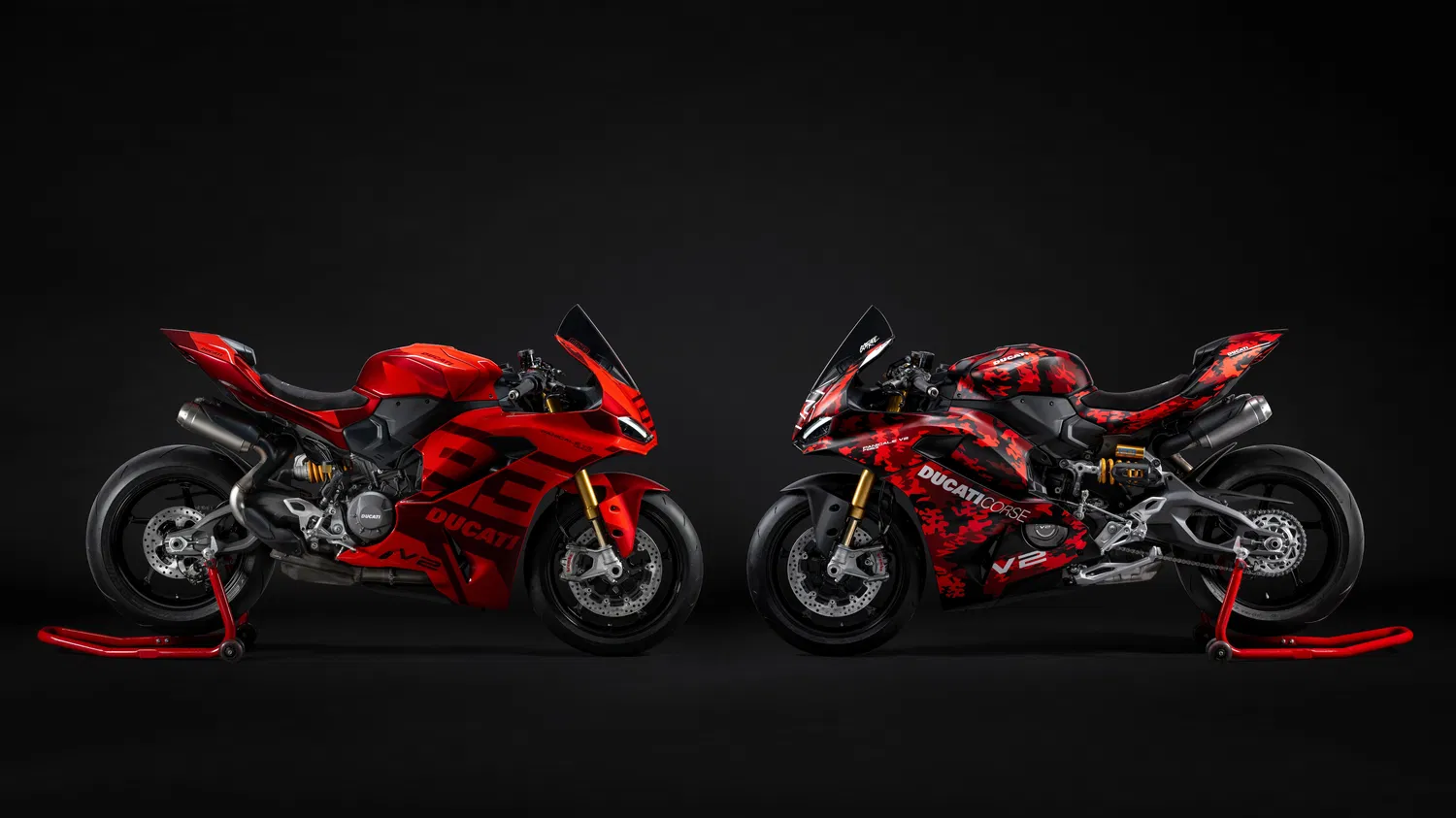 Ducati 2026 Panigale V2 and Streetfighter V2;
