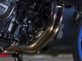 Suzuki GSX-8S review NZ parallel twin, middleweight sportbike exhaust headers