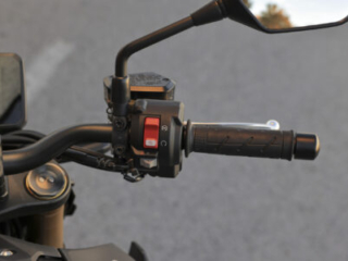 Honda Hornet CB1000 review switchgear