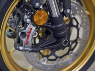 Honda Hornet CB1000 review brakes