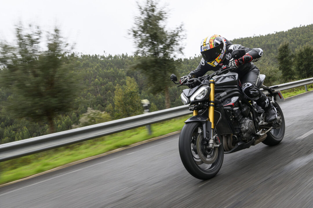 Triumph Speed Triple 120RS action road