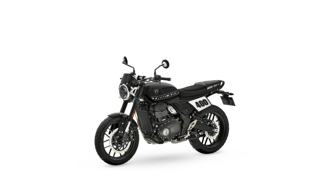Triumph Thruxton 400 &amp; Triumph Tracker 400