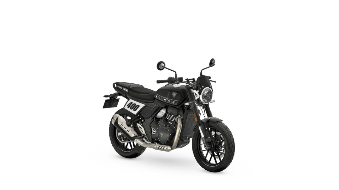 Triumph Thruxton 400 &amp; Triumph Tracker 400
