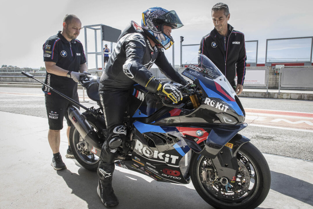 BMW WSBK test, M1000RR