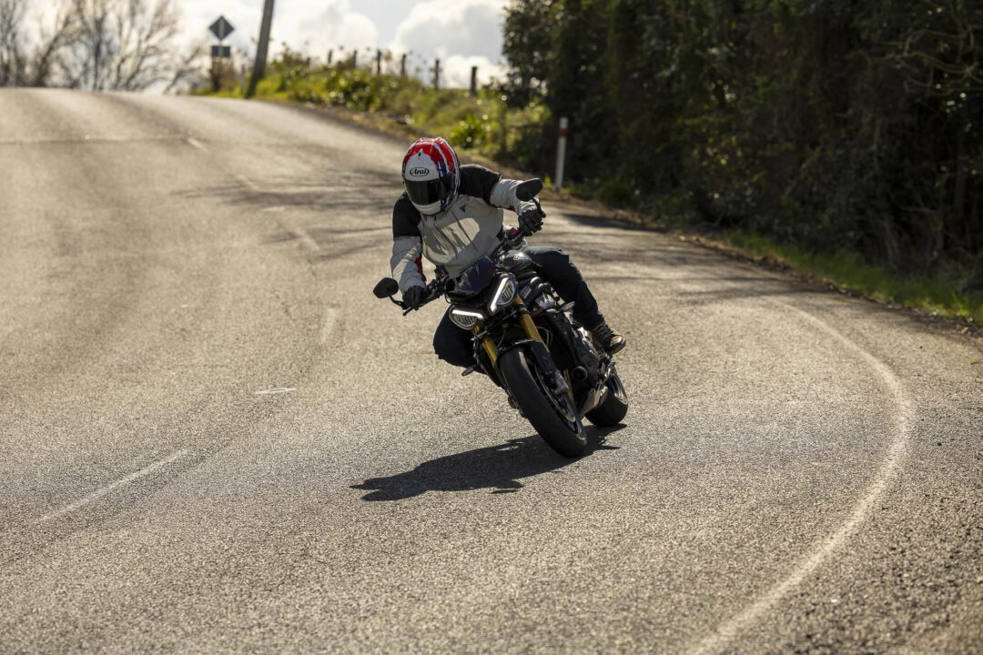 Triumph Speed Triple 120RS action road