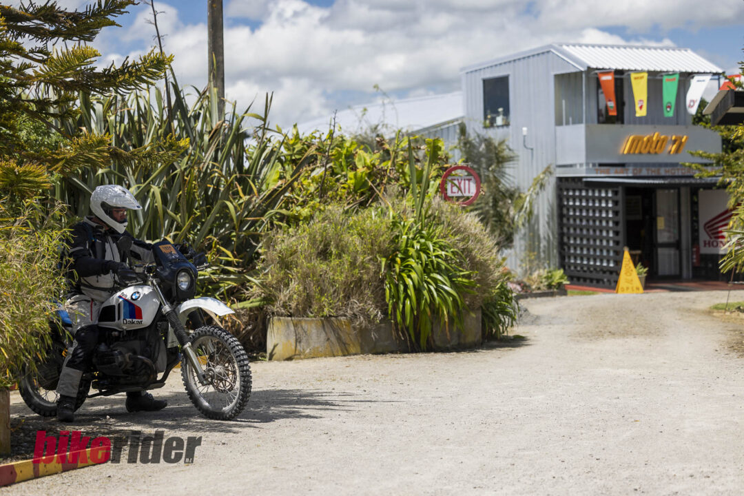 R 80 GS BMW at the Moto 71 motorcycle museum in Whanganui