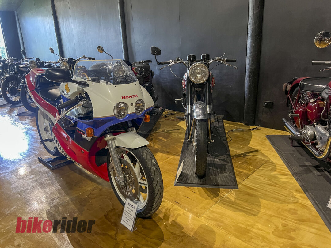 Honda RC45 at the Moto71 motorcycle museum NZ