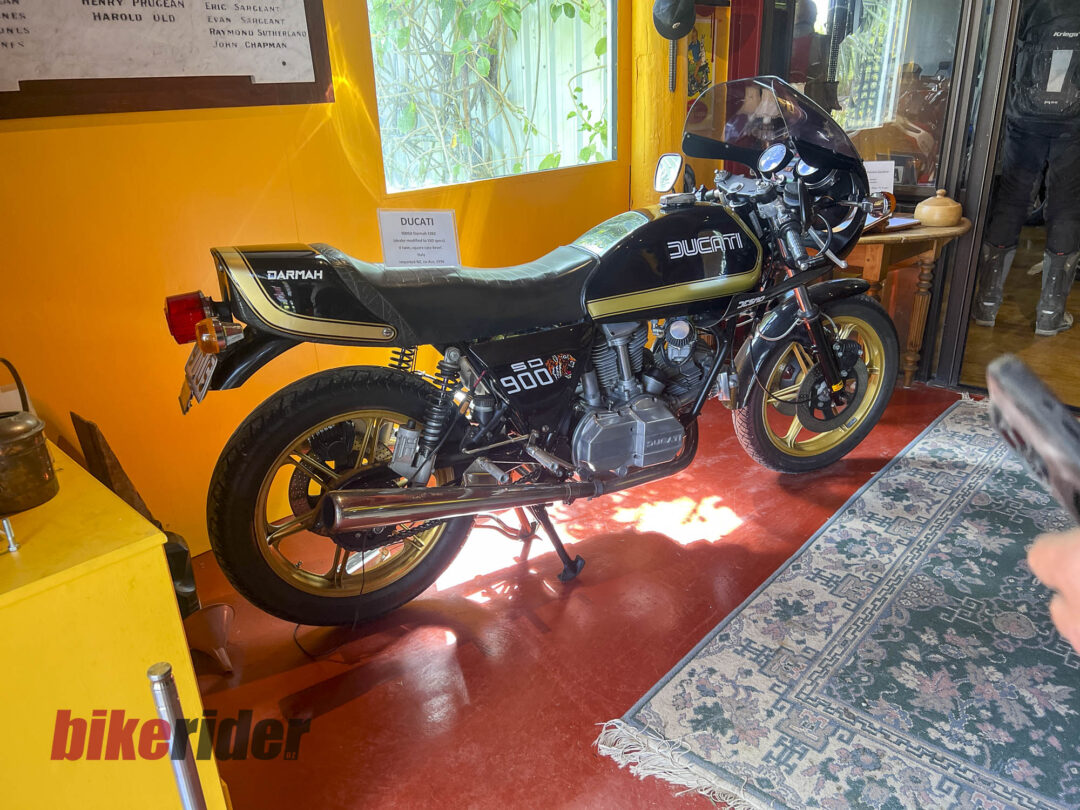 Ducati 900 Darmah the Moto71 motorcycle museum NZ