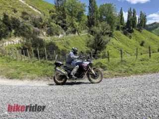 BMW F 900 GS on the gravel at the BMW GS Rallye