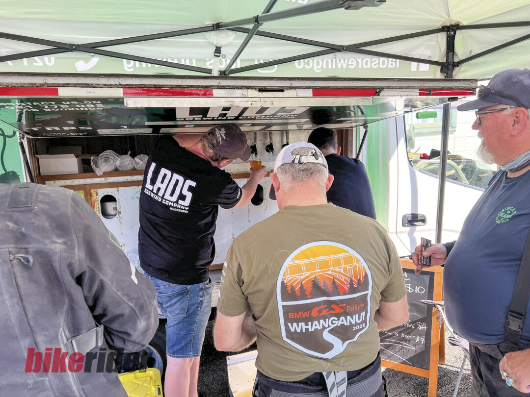 LADS Brewing Company delivering beer at the BMW GS Rallye