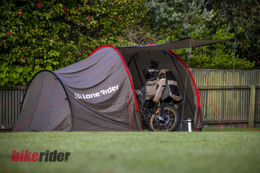 Lone Rider tents at the BMW GS Rallye