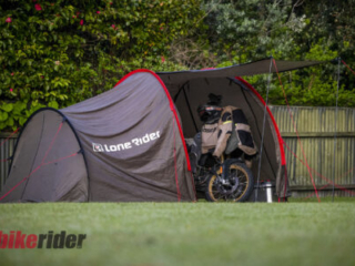 Lone Rider tents at the BMW GS Rallye