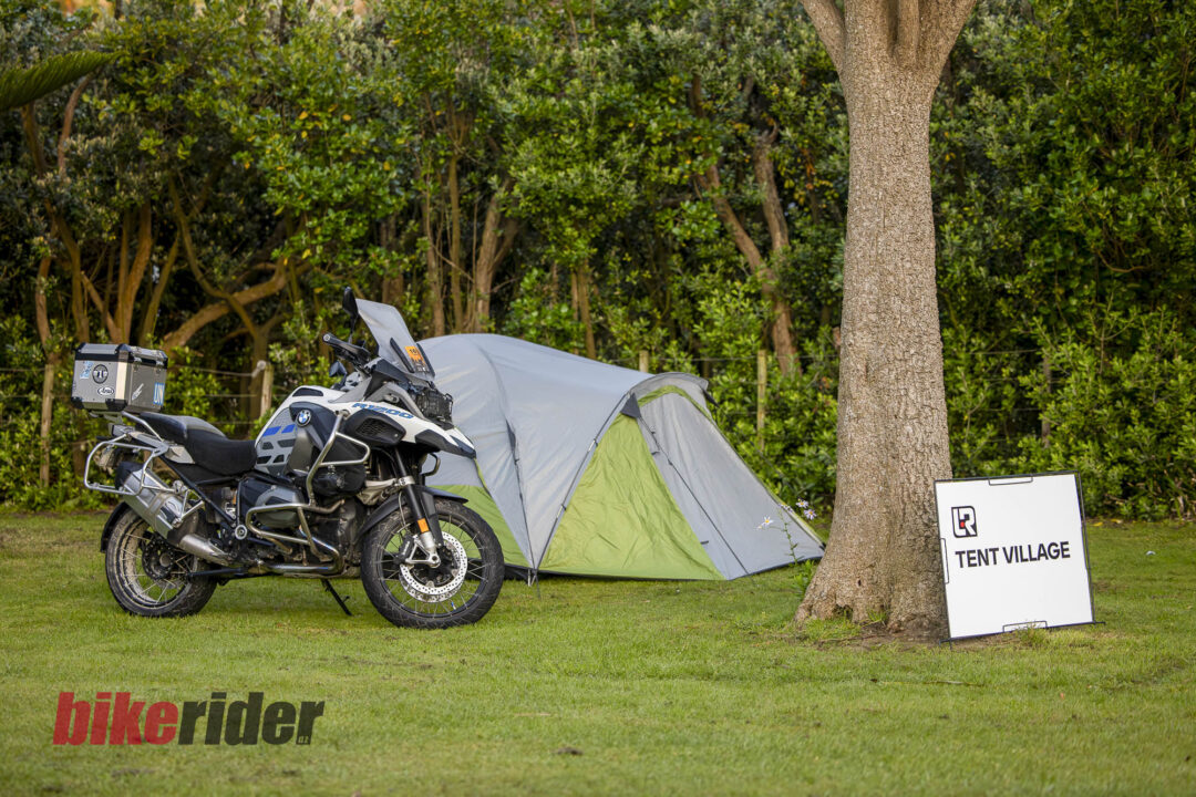 Lone Rider tents at the BMW GS Rallye