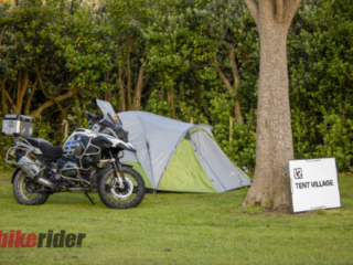 Lone Rider tents at the BMW GS Rallye