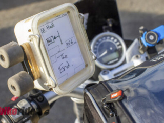 Route book holder
