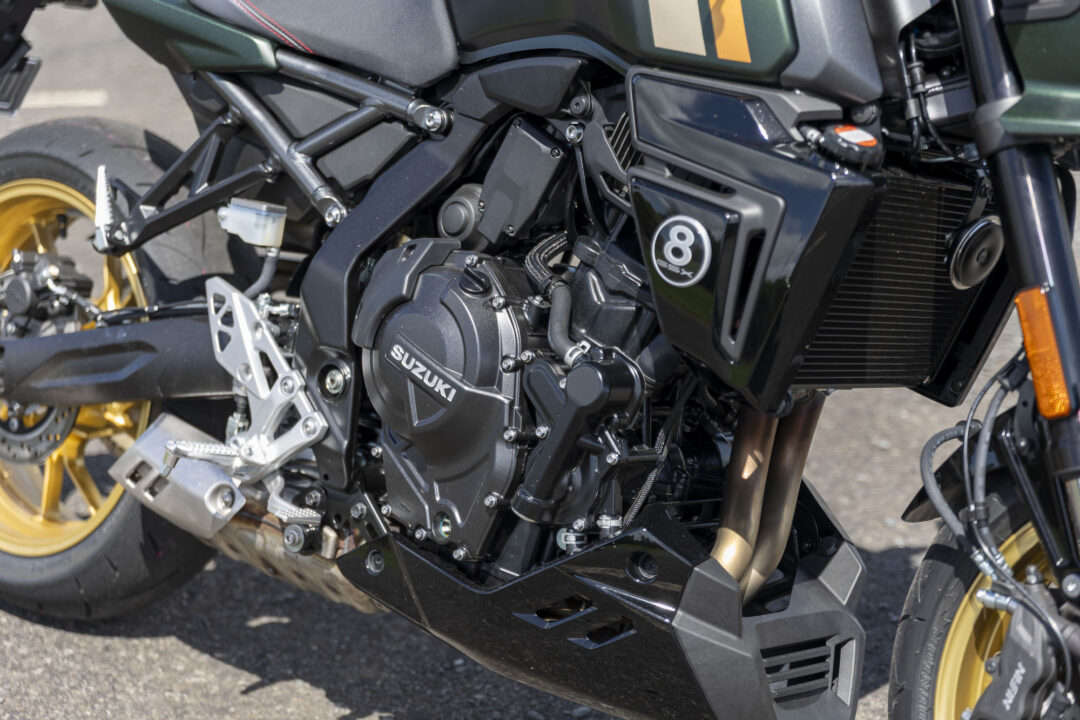 Suzuki GSX-8TT parallel twin engine